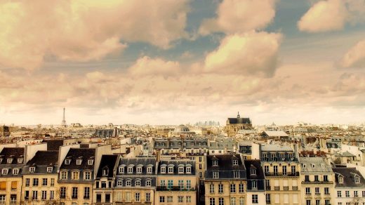 immeubles haussmanniens à Paris